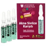 Janssen Cosmetics Akne Karşıtı Yağlı Cilt Ampulü 3'lü