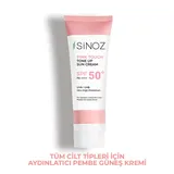 Sinoz SPF50+ Pink Touch Pembe Yüz Güneş Kremi 
