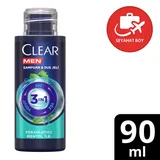 Clear Men 3in1 Ferahlatıcı Mentol Seyahat Boy