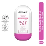 Dermokil Pink Power Tone Up Sun Fluid Cream 50+SP