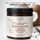 True Bee Pamuk Sütü & Moringa Kompleks Saç Maskes