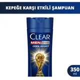 Clear Men Kepeğe Karşı Etkili Şampuan Cool Spo