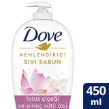 Dove Nemlendirici Sıvı Sabun Lotus Çiçeği ve