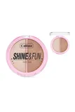 Note Callista Shine & Fun Face Duo 100 Sparkle Crew Allık & Aydınlatıcı Paleti