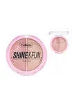 Note Callista Shine & Fun Face Duo 130 Shine Squad Allık & Aydınlatıcı Paleti