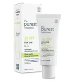 The Purest Solutions Mineral Filtreli Güneş Koruyucu Krem SPF