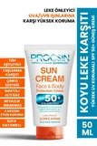 Procsin Koyu Leke Karşıtı Yüksek UV Korumalı SPF